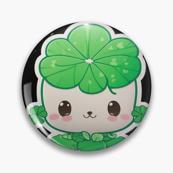 Item preview, Green Clover Cute Kawaii. designed and sold by CCT-Design.