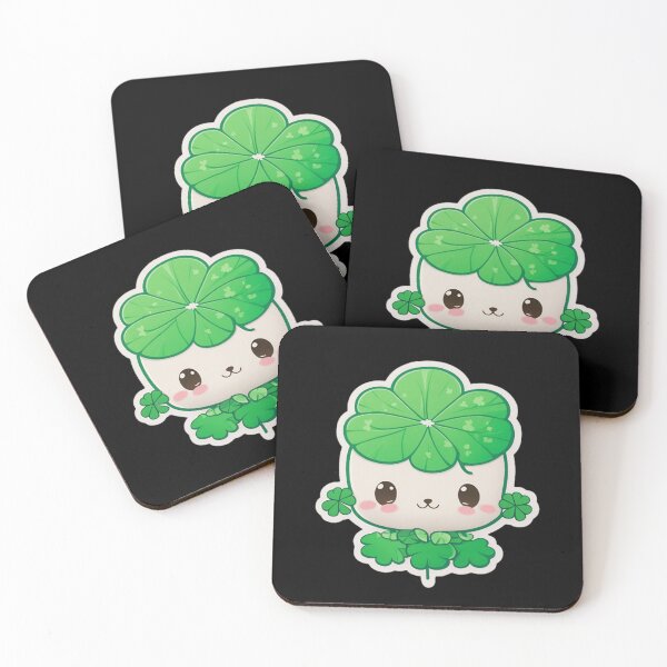 Item preview, Green Clover Cute Kawaii. designed and sold by CCT-Design.