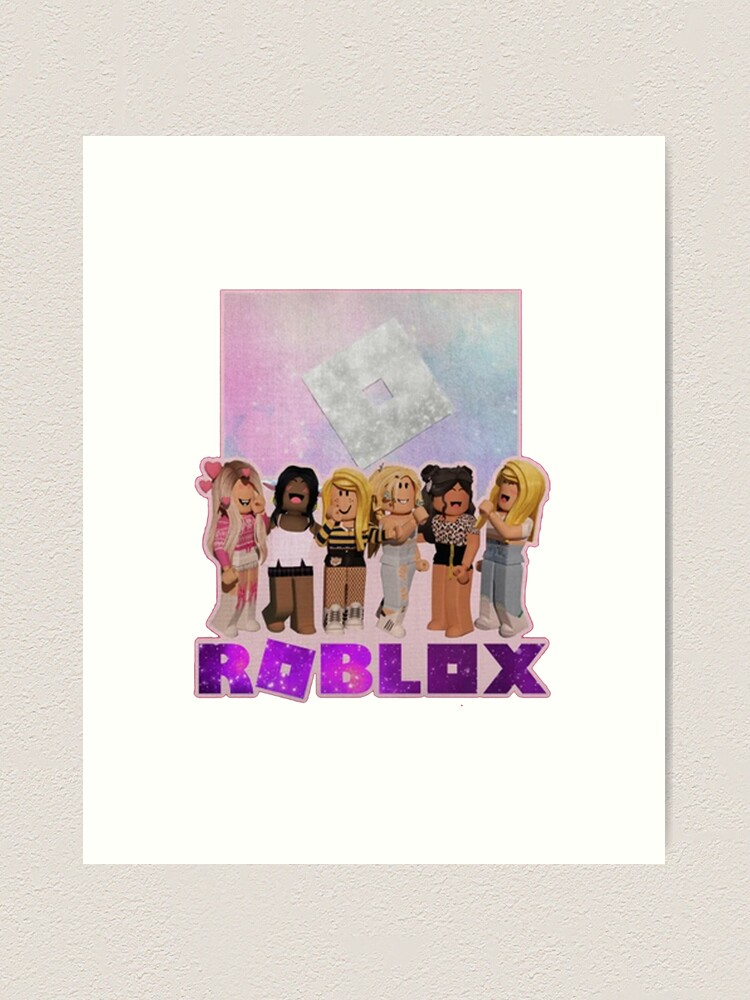 Roblox Girls, Girl Roblox Gamer of Every Age Laptop Skin for Sale