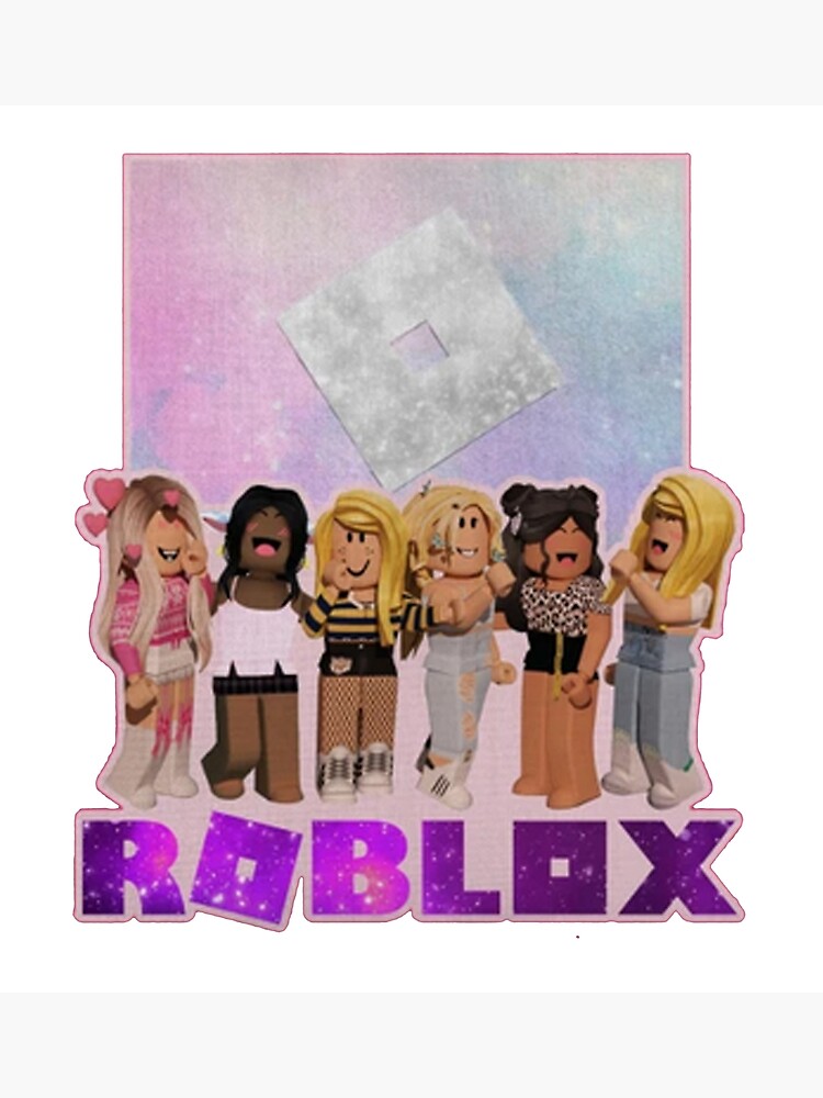 Roblox Girls, Girl Roblox Gamer of Every Age | Poster