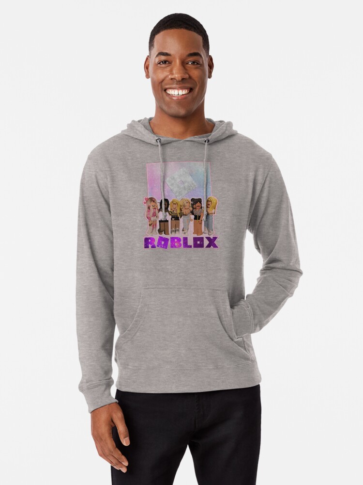 Roblox Man Face White Hoodie Gamer Gift for Teens Unisex 