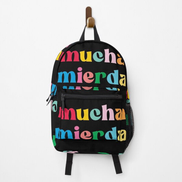 Item preview, Mucha Mierda - Colorful Typography Design - Perfect Gift for Theater Enthusiasts and Performers designed and sold by marina ralston.