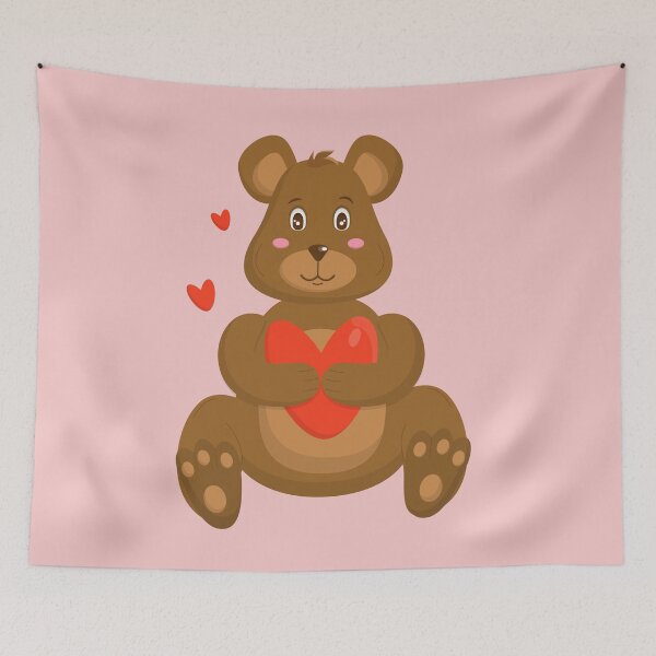 Item preview, Teddy bear with a heart designed and sold by Angelina1501.