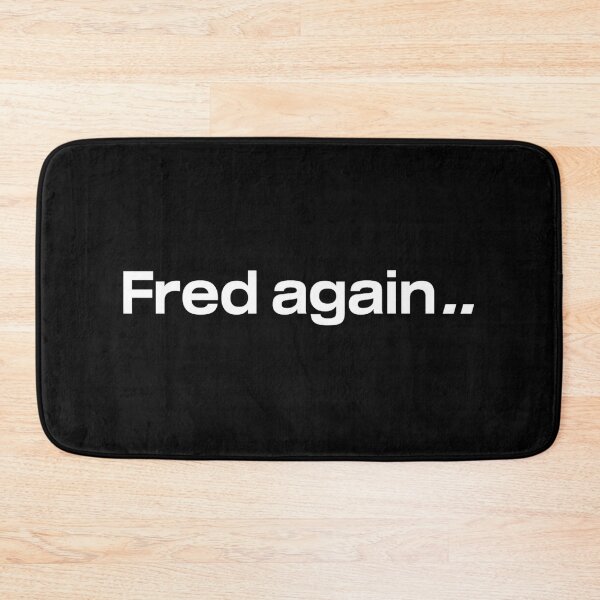 Item preview, Fred again.. white logo text  designed and sold by I  Artem ⭐⭐⭐⭐⭐.