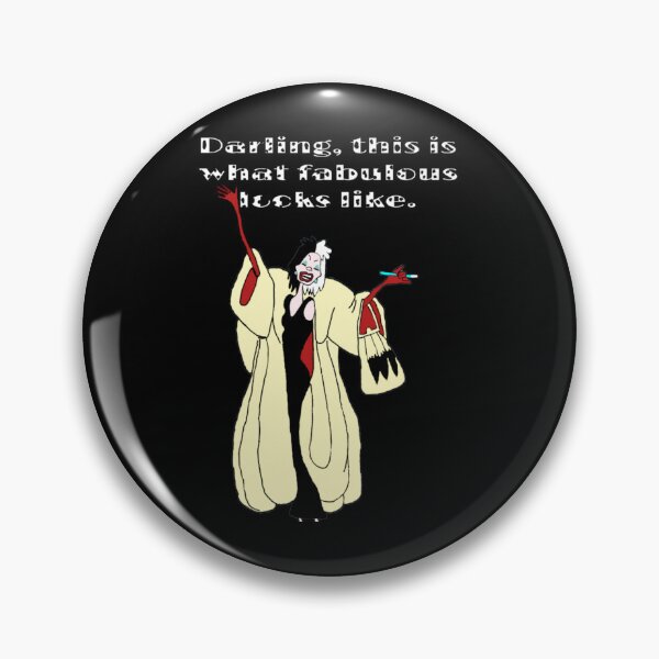 Item preview, Cruella is fabulous     designed and sold by gasbagartdigita.