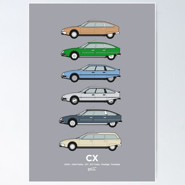 Item preview, CX Series 1 Classic Car Collection designed and sold by RJWautographics.
