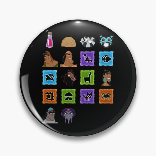 Item preview, Emperors New Groove Sticker Sticker  designed and sold by gasbagartdigita.