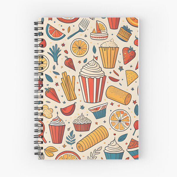 Item preview, Vibrant Food Pattern  designed and sold by Dreamy-Spirit.