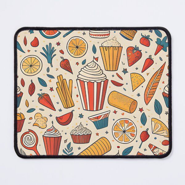 Item preview, Vibrant Food Pattern  designed and sold by Dreamy-Spirit.
