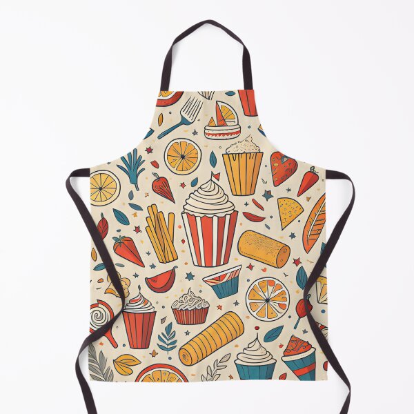 Item preview, Vibrant Food Pattern designed and sold by Dreamy-Spirit.