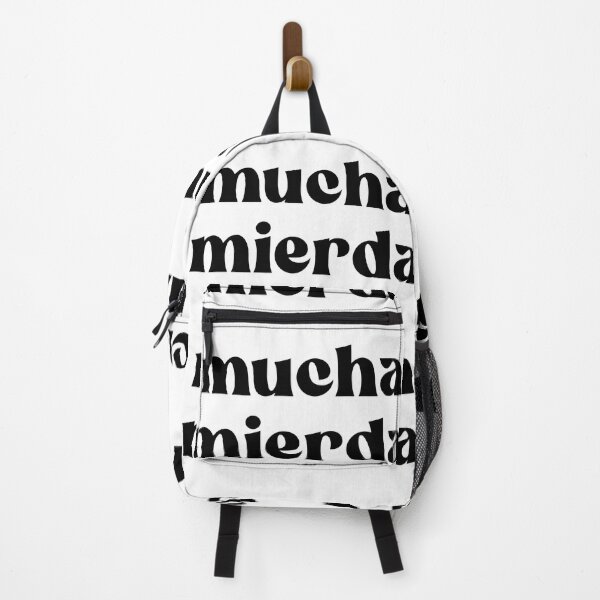 Item preview, Mucha Mierda - bw Typography Design - Perfect Gift for Theater Enthusiasts and Performers designed and sold by marina ralston.