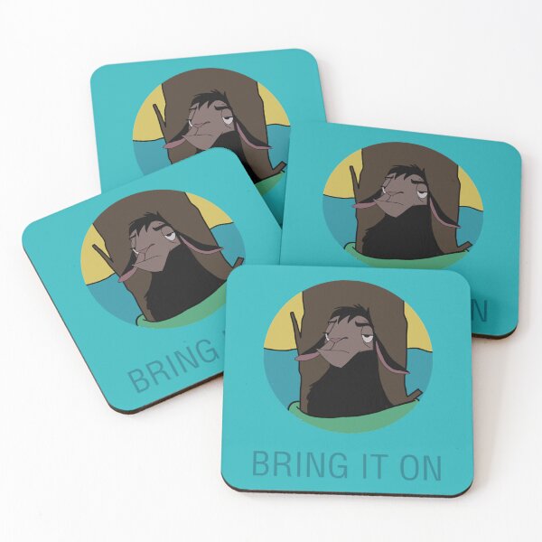 Item preview, Kuzco bring it on Sticker  designed and sold by gasbagartdigita.