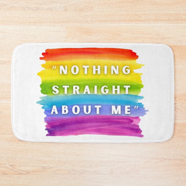 Item preview, Nothing straight about me, LGBTQIA Pride designed and sold by ShopULove.