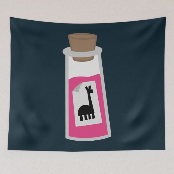 Item preview, Kuzco’s Llama Poison Bottle Sticker  designed and sold by gasbagartdigita.