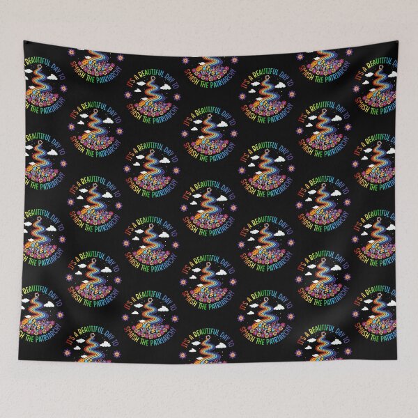 Item preview, It_s a beautiful day to smash the patriarchy designed and sold by ReizArtDesign.