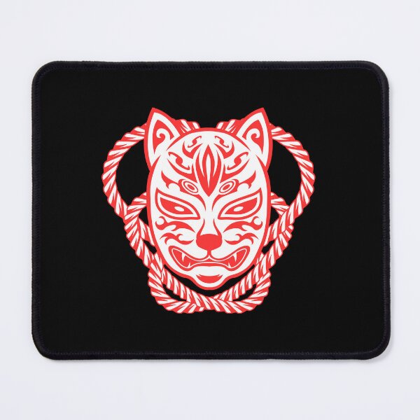 Item preview, Kitsune Mask Sticker designed and sold by Dark-Matter02.