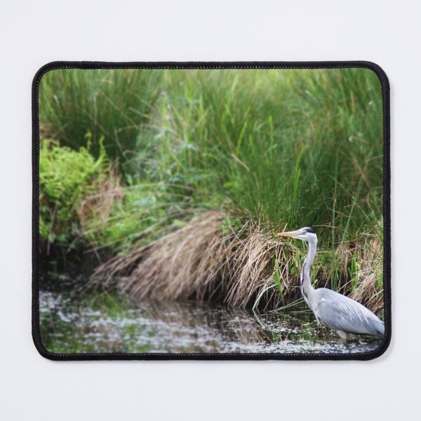 Item preview, The Heron waits in the shallows designed and sold by Matthew Mason.