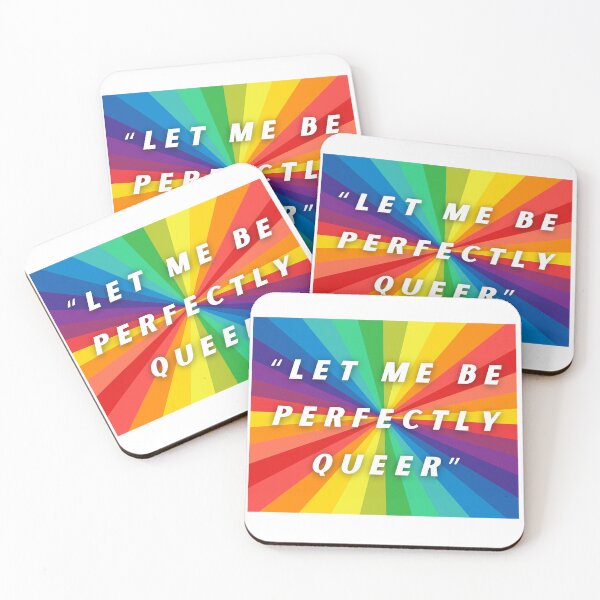 Item preview, Let me be perfectly queer, LGBTQIA Pride designed and sold by ShopULove.