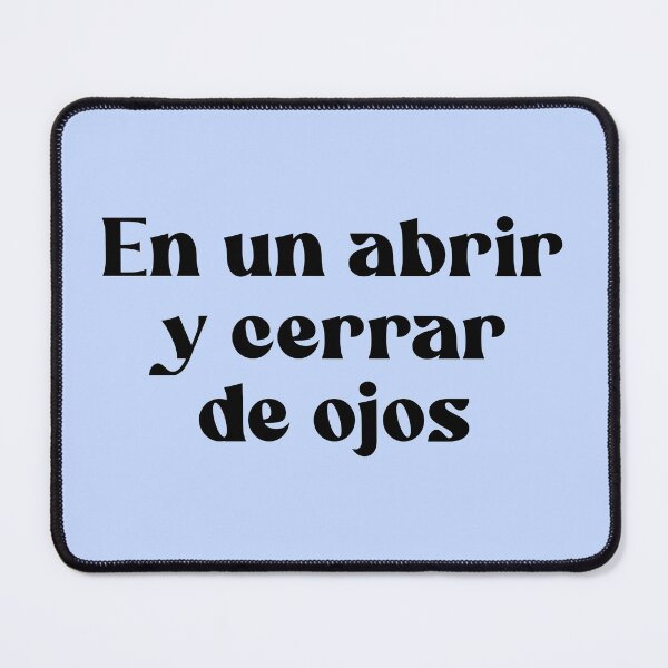Item preview, En un Abrir y Cerrar de Ojos: In the blink of an eye - Inspirational Typography Design for Lifes Transience designed and sold by marina ralston.
