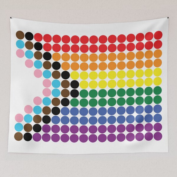 Item preview, Progress Dot Flag designed and sold by Chele Martines.
