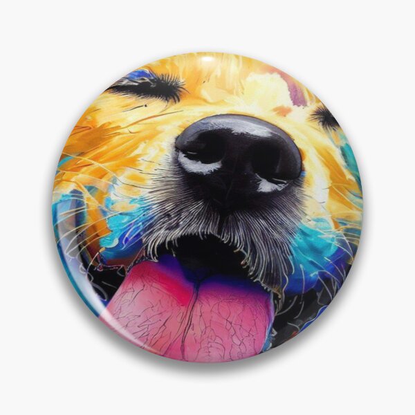 Aperçu de l'œuvre Golden Retriever Aquarelle Art créée et vendue par EricaJackson.