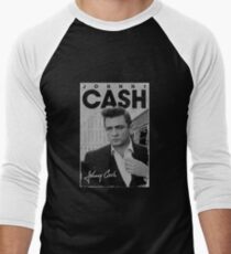 The Man In Black Men's Baseball ¾ T-Shirt