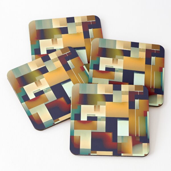 Item preview, Cubist pattern designed and sold by Donkey's Salad.