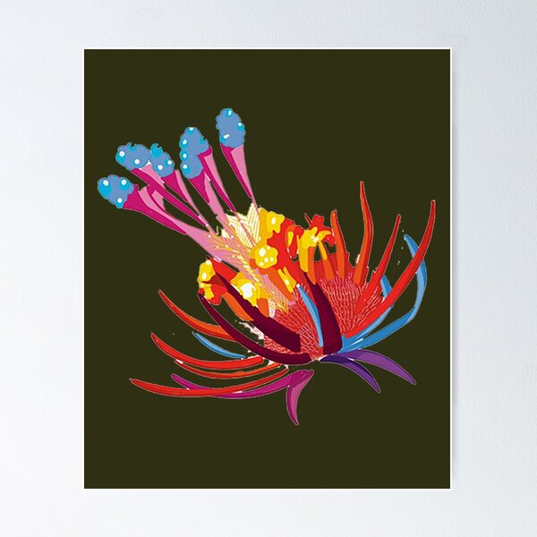 Item preview, Rainbow biscus liliac pandora flower designed and sold by AmberMarshall2.