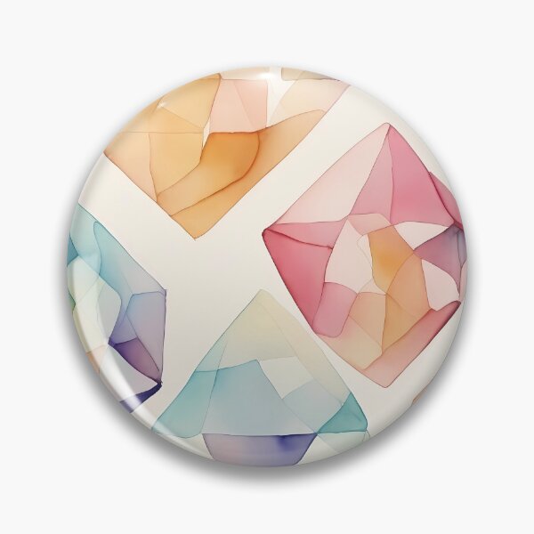 Item preview, Geometric Watercolor designed and sold by PatternLounge.