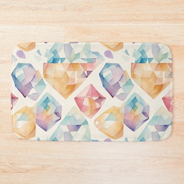 Item preview, Geometric Watercolor designed and sold by PatternLounge.