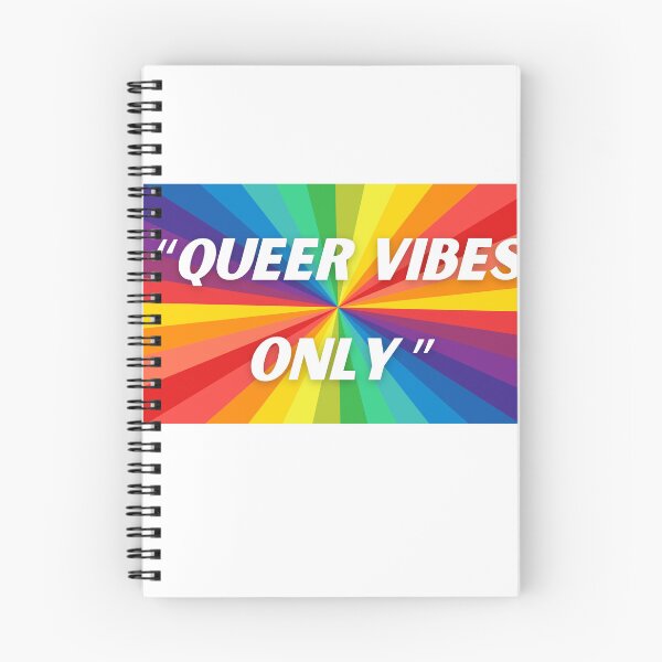 Item preview, Queer vibes only, LGBTQIA Pride designed and sold by ShopULove.