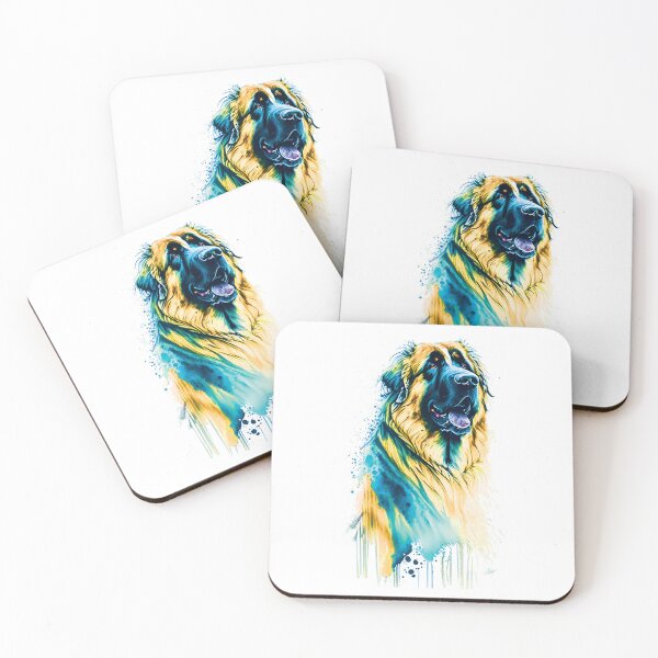 Item preview, watercolor dogs leonberg designed and sold by NewStyle44.