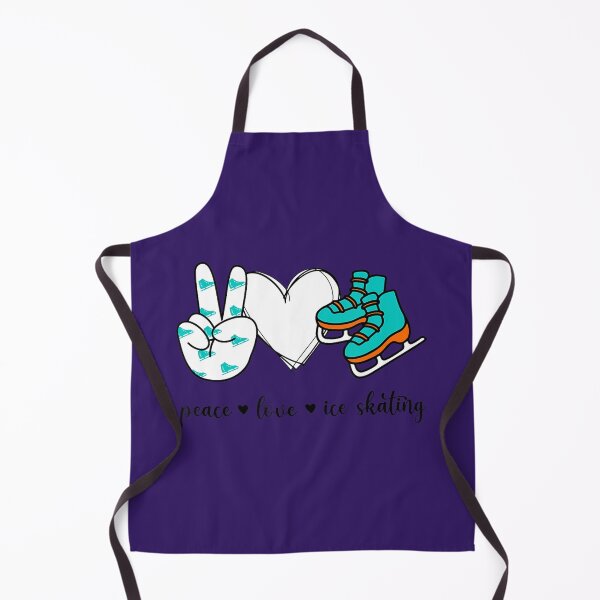 Item preview, Peace Love Ice Skating Peace Hand Sign Ice Skating Lover 	 	 designed and sold by vtsuurapw1.