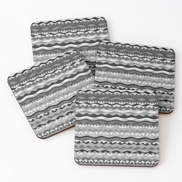 Item preview, gray waves. designed and sold by MirBer.