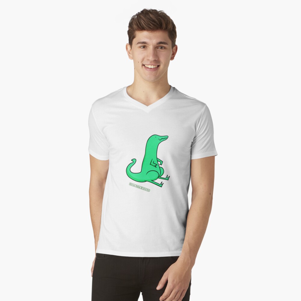 Item preview, V-Neck T-Shirt designed and sold by reptilesenpai.