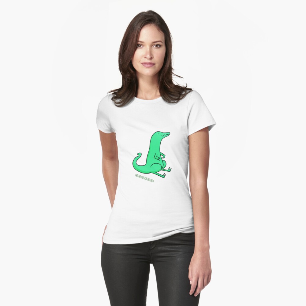 Item preview, Fitted T-Shirt designed and sold by reptilesenpai.