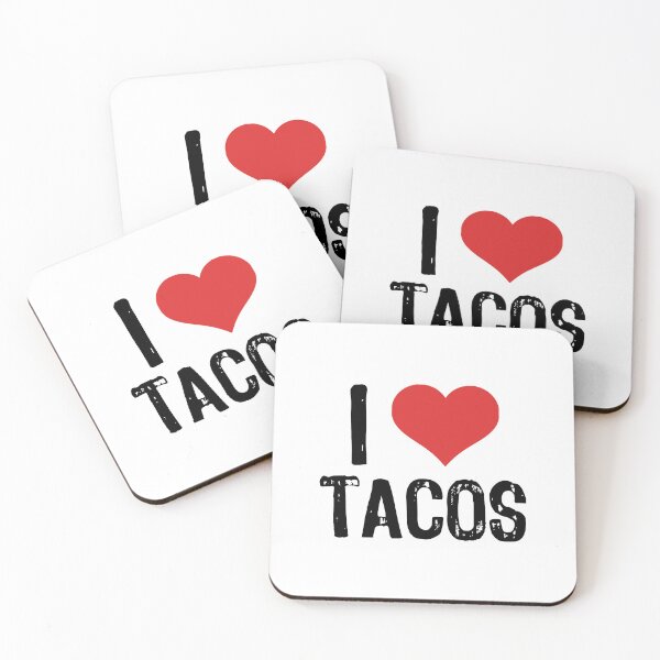 Item preview, I Love Tacos designed and sold by The "I Love Everything" Shop.