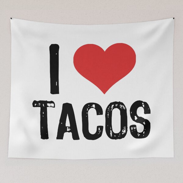 Item preview, I Love Tacos designed and sold by The "I Love Everything" Shop.