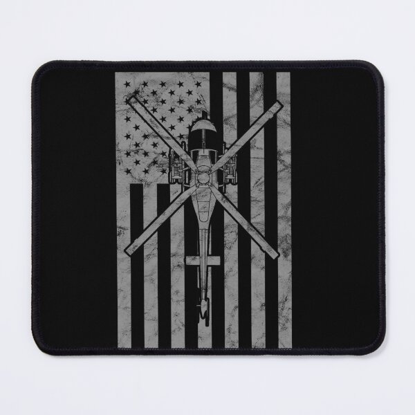 Item preview, OH-58 Kiowa Military Helicopter Pilot Vintage Flag Design designed and sold by RealPilotDesign.