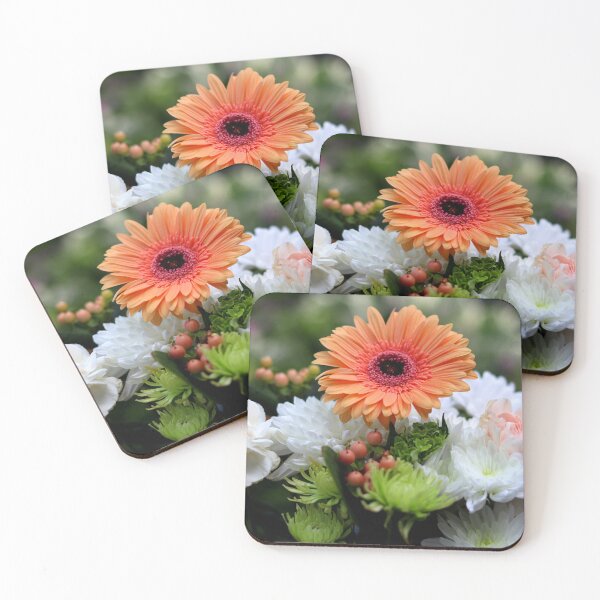 Item preview, Marigold Gerbera Daisy Arrangement designed and sold by BostonArcImage.