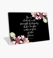 Christian Proverbs Laptop Skin