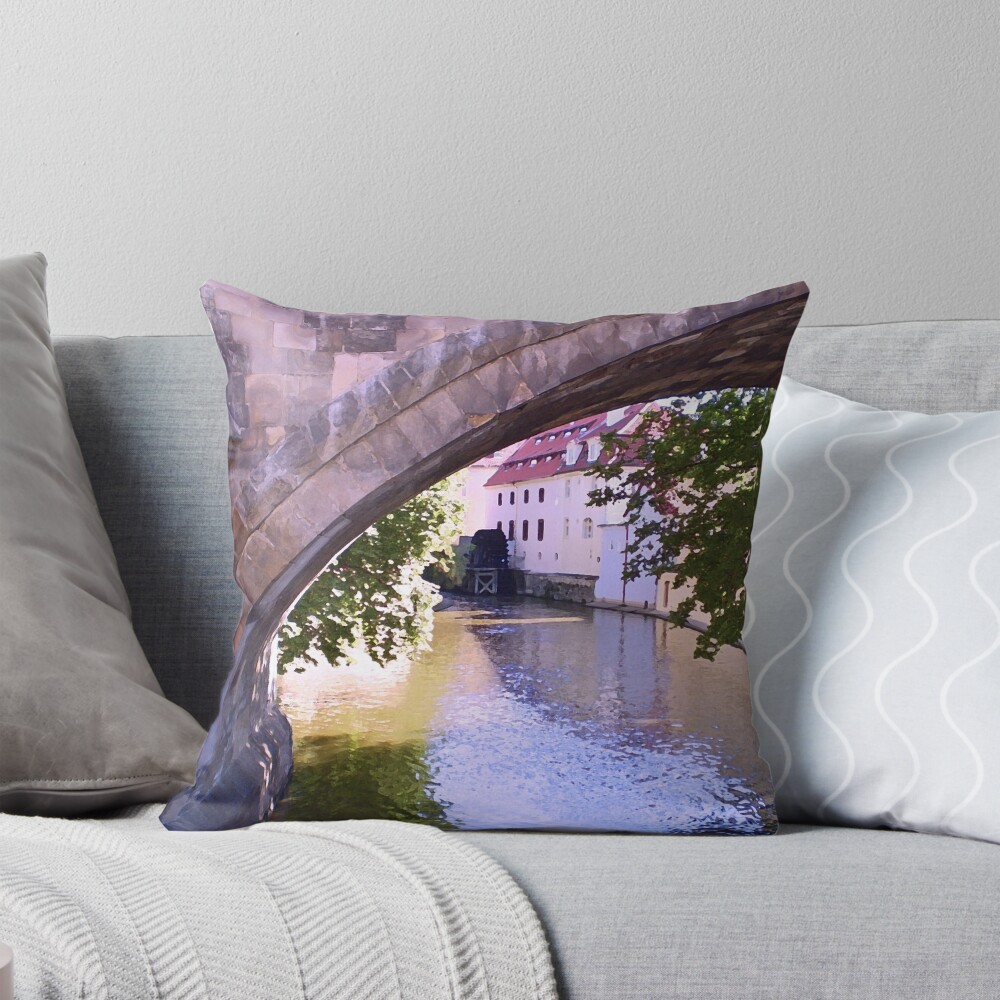 Item preview, Throw Pillow designed and sold by Mallorn.