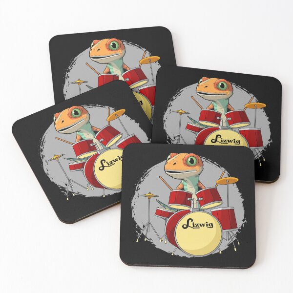 Item preview, Lizard Drummer designed and sold by AMERICANCHEEZ.