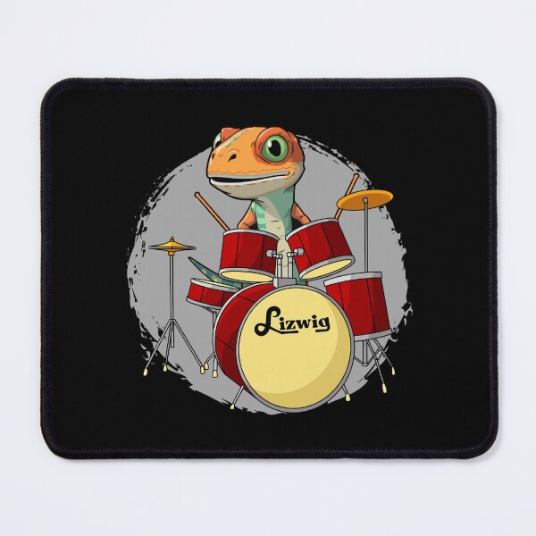 Item preview, Lizard Drummer designed and sold by AMERICANCHEEZ.