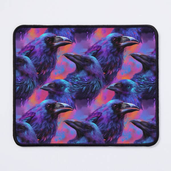 Item preview, Raven pattern designed and sold by BloodRubyz.