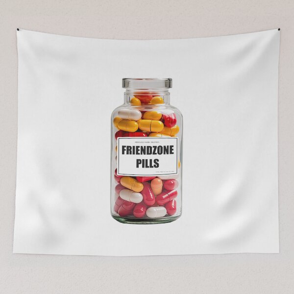 Item preview, Miraculous Pharma Industries - Friendzone Pills designed and sold by TheOddBotShop.