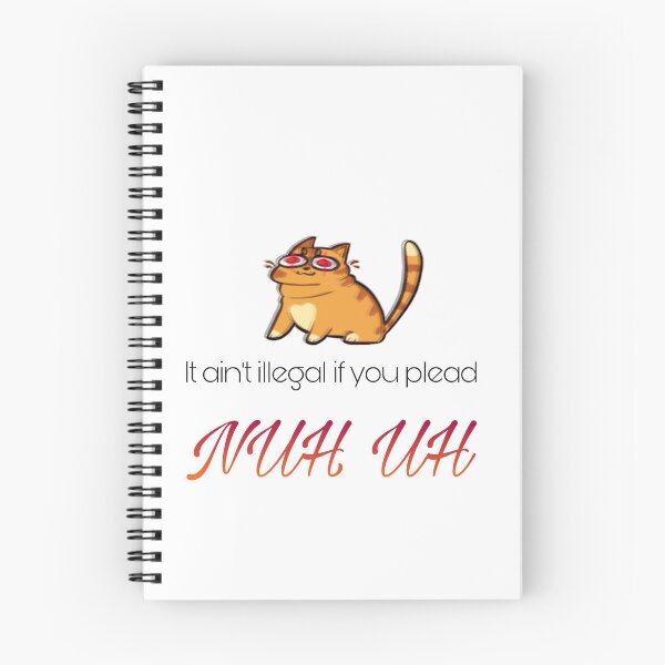Item preview, Nuh Uh Cat designed and sold by PiscesPuppy.