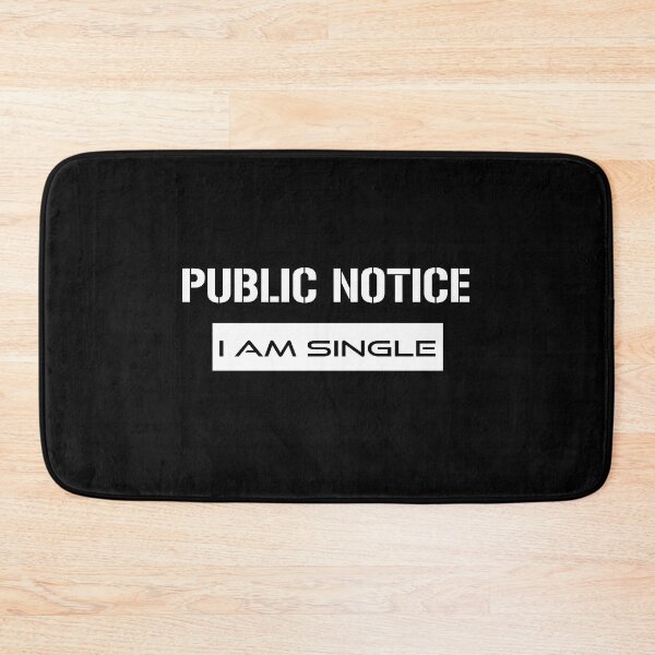 Item preview, Public Notice (I am Single) designed and sold by porfysoundtrack.