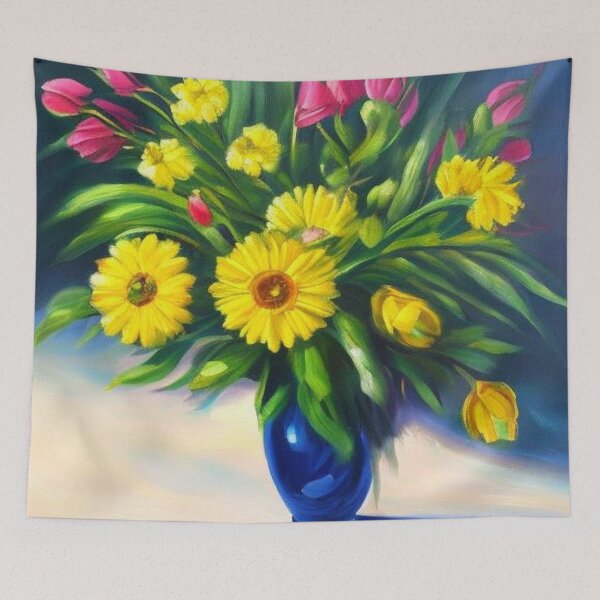 Item preview, "Eternal Flowers: A Symphony of Oil Colors" designed and sold by CHRIST5000.