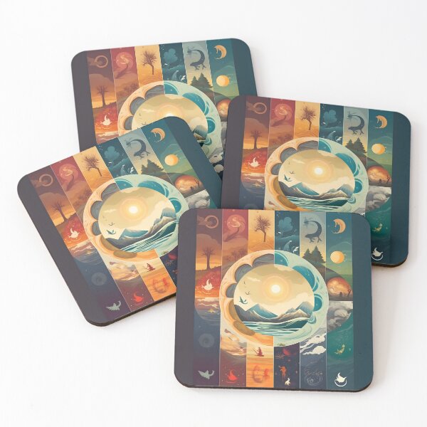 Item preview, Copy of Kharma ELEMENTOS abstract imagination Classic designed and sold by DaytoNightCo.